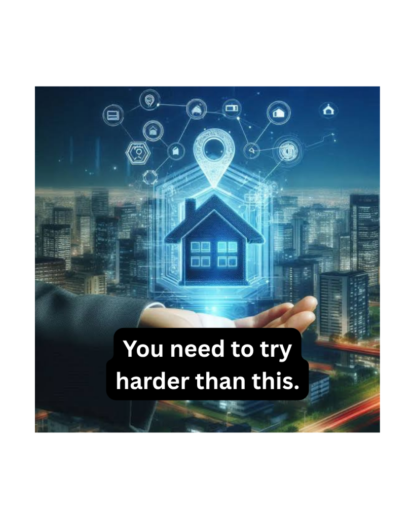 Skeptical reaction graphic for the article on spotting AI-written real estate articles